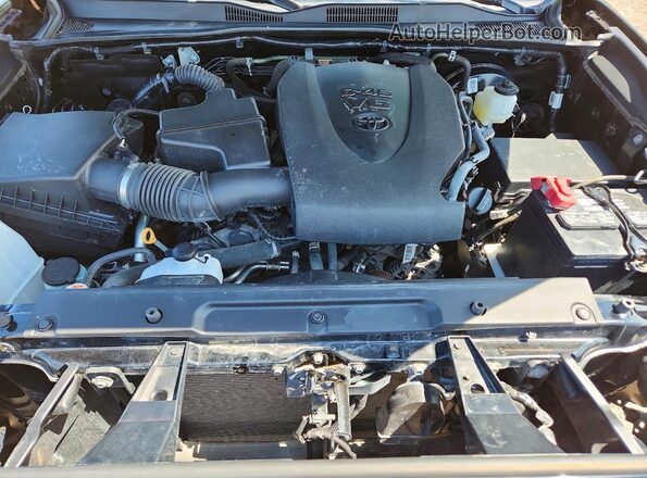 3TYCZ5AN9PT117145 2023 TOYOTA TACOMA Black Вид задньої частини салону