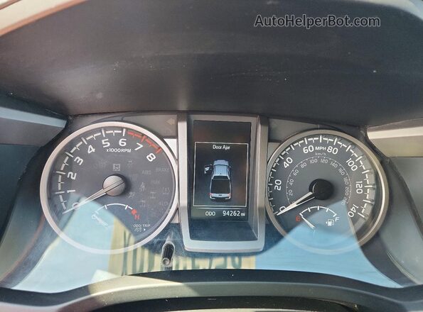 3TYCZ5AN9PT117145 2023 TOYOTA TACOMA Black Вид щитка приладів