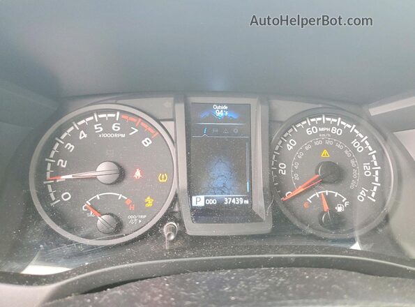 3TYCZ5AN9PT147522 2023 TOYOTA TACOMA Silver Вид щитка приладів