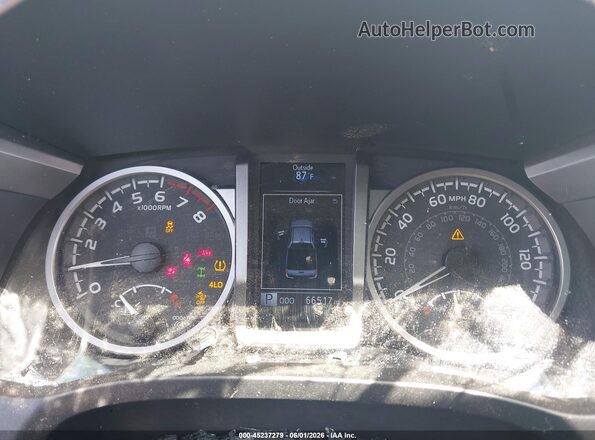 3TYCZ5AN9PT176535 2023 TOYOTA TACOMA Silver უკანა სავარძლების ხედი