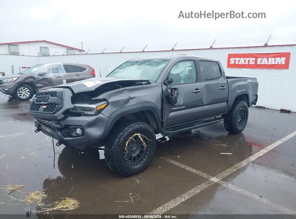 3TYCZ5ANXMT051815 2021 TOYOTA TACOMA Gray Przód lewy