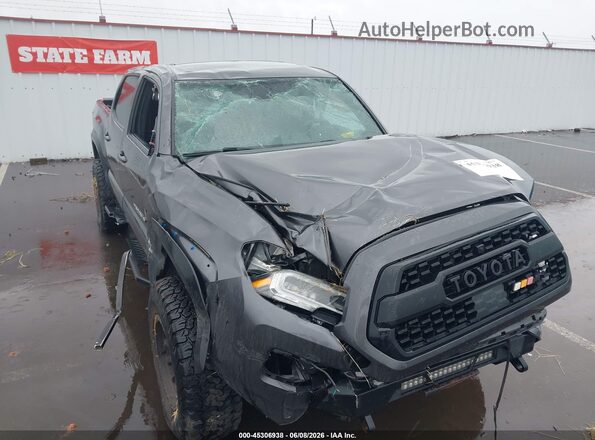 3TYCZ5ANXMT051815 2021 TOYOTA TACOMA Gray Widok z przodu