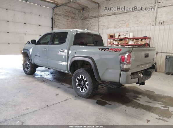 3TYCZ5ANXNT055817 2022 TOYOTA TACOMA Green Հետևի ձախ