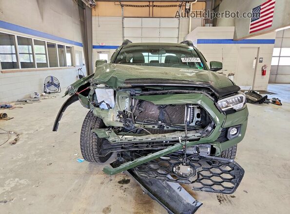 3TYDZ5BN1MT003221 2021 TOYOTA TACOMA Green Widok z przodu