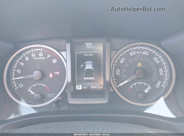 3TYDZ5BN2PT022400 2023 TOYOTA TACOMA White Widok tylnych siedzeń