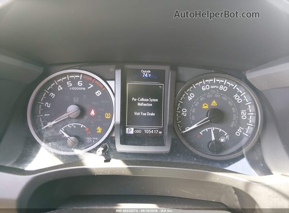 3TYDZ5BN5MT002976 2021 TOYOTA TACOMA Серый Вид задних сидений