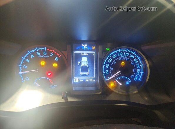 3TYDZ5BN5PT031317 2023 TOYOTA TACOMA Синий Вид щитка приборов