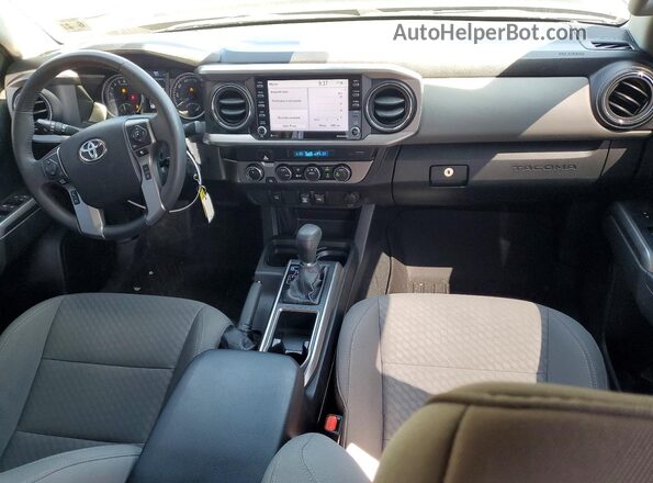 3TYDZ5BN6NT014734 2022 TOYOTA TACOMA Black Vista del salpicadero