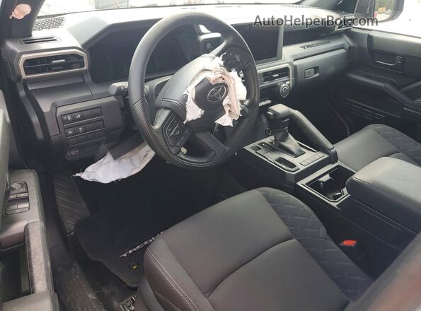 3TYJDAHN1ST036461 2025 TOYOTA TACOMA White Widok deski rozdzielczej