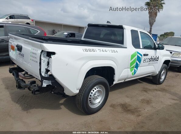 3TYJDAHN3TT045678 2026 TOYOTA TACOMA White Rear right