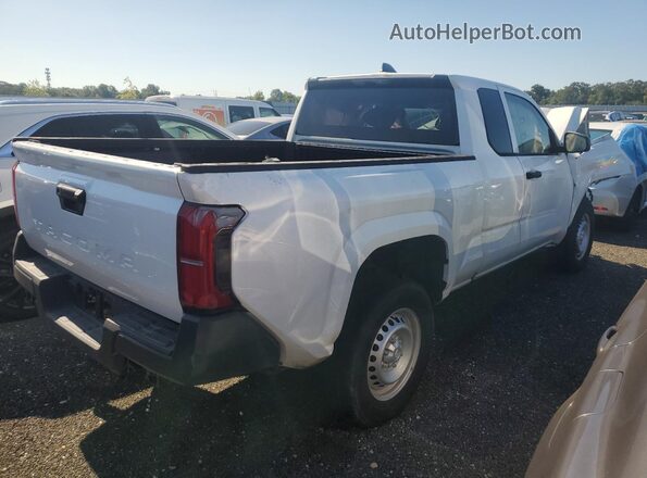 3TYJDAHN6RT006043 2024 TOYOTA TACOMA White უკანა მარჯვენა