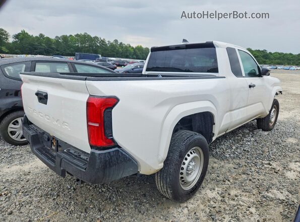 3TYJDAHNXST027595 2025 TOYOTA TACOMA White უკანა მარჯვენა