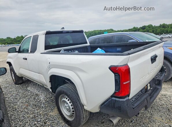 3TYJDAHNXST027595 2025 TOYOTA TACOMA White უკანა მარცხენა
