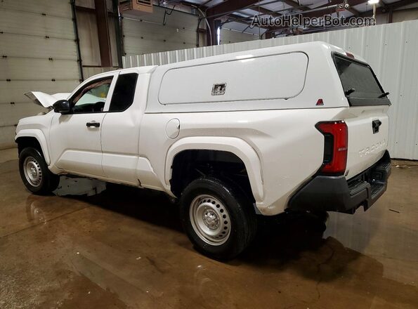 3TYJDAHNXST038984 2025 TOYOTA TACOMA White უკანა მარცხენა