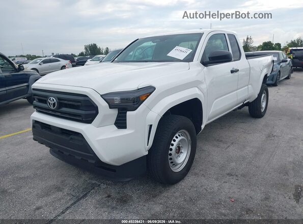 3TYJDAHNXTT043524 2026 TOYOTA TACOMA Белый Передняя левая четверть