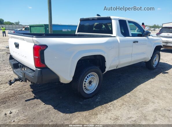 3TYJDAKN7RT009168 2024 TOYOTA TACOMA White Задня права чверть