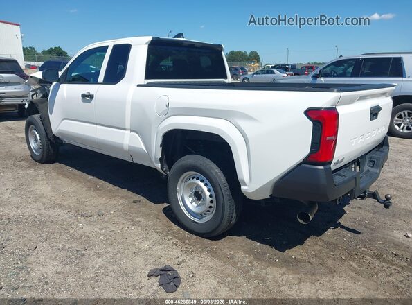 3TYJDAKN7RT009168 2024 TOYOTA TACOMA White Задня ліва чверть