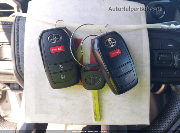 3TYJDAKN7RT009168 2024 TOYOTA TACOMA White Вид панелі приладів