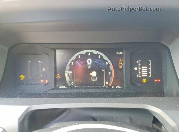 3TYKB5FN0ST025858 2025 TOYOTA TACOMA Silver Vista del cuadro de instrumentos