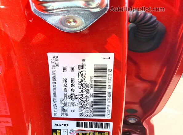 3TYKB5FN3TT035706 2026 TOYOTA TACOMA Red 