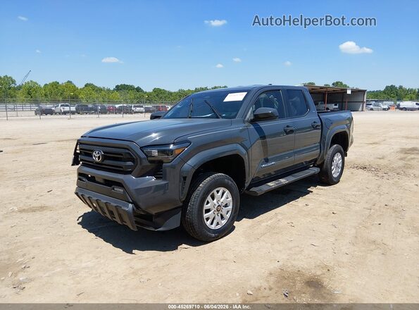 3TYKB5FN4RT001119 2024 TOYOTA TACOMA Gray Առջևի ձախ երեք քառորդ տեսարան