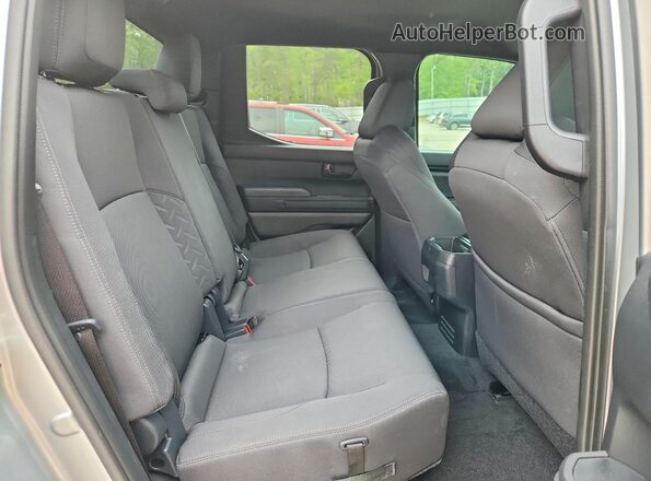 3TYKB5FN4ST023529 2025 TOYOTA TACOMA Silver Widok tylnych siedzeń