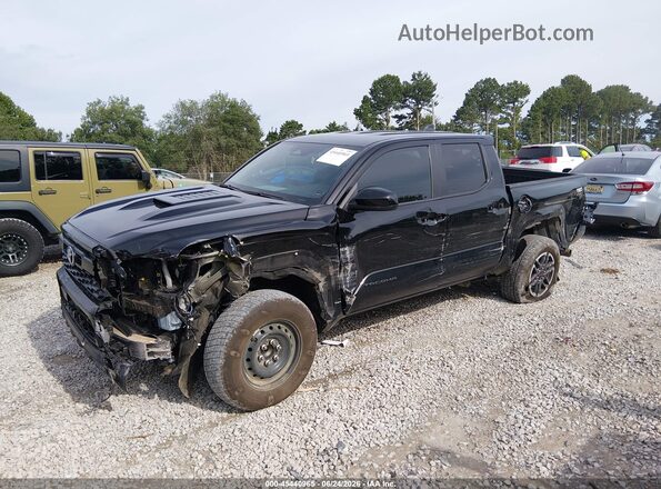 3TYKB5FN8RT010891 2024 TOYOTA TACOMA Black Առջևի ձախ երեք քառորդ տեսարան