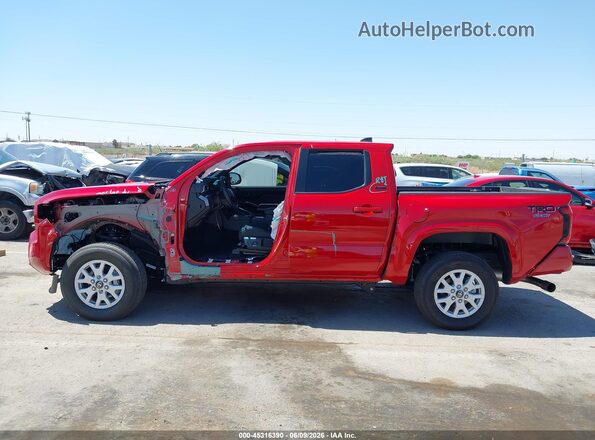3TYKB5FN9ST022750 2025 TOYOTA TACOMA Красный Панорамный вид салона 360°