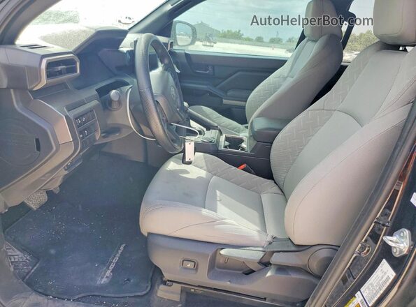 3TYKB5FNXST024815 2025 TOYOTA TACOMA Black Front interior view