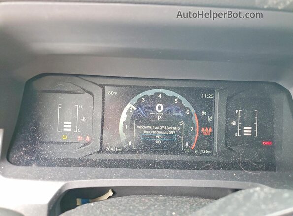 3TYKD5HN0ST024510 2025 TOYOTA TACOMA Black Вид щитка приладів
