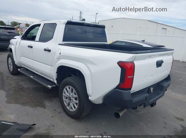 3TYKD5HN1RT009735 2024 TOYOTA TACOMA White Հետևի ձախ