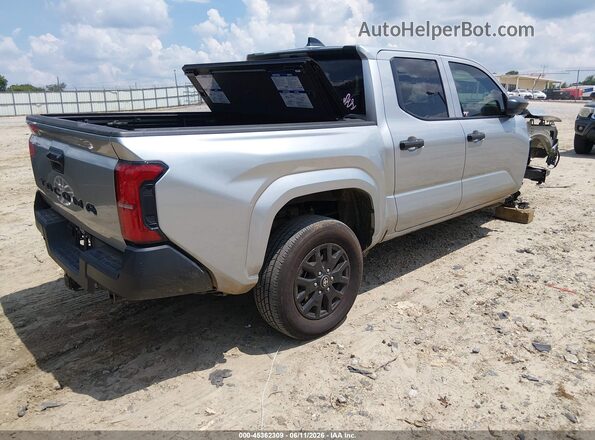 3TYKD5HN3ST018765 2025 TOYOTA TACOMA Silver Հետևի աջ