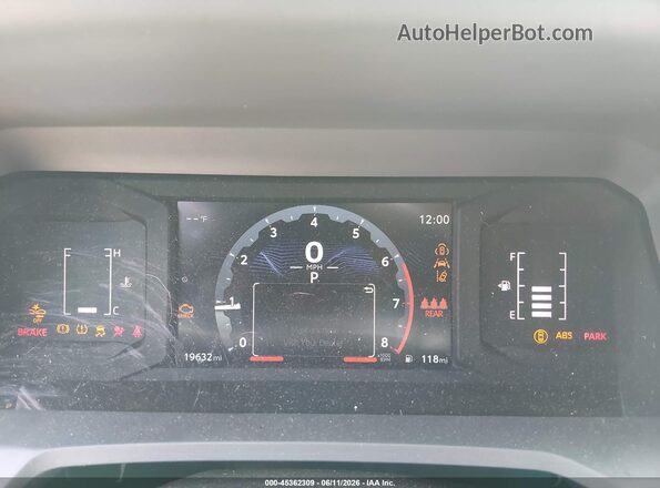 3TYKD5HN3ST018765 2025 TOYOTA TACOMA Silver Հետևի նստատեղերի տեսք