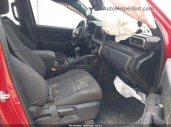 3TYKD5HN3TT042937 2026 TOYOTA TACOMA Красный Вид салона спереди