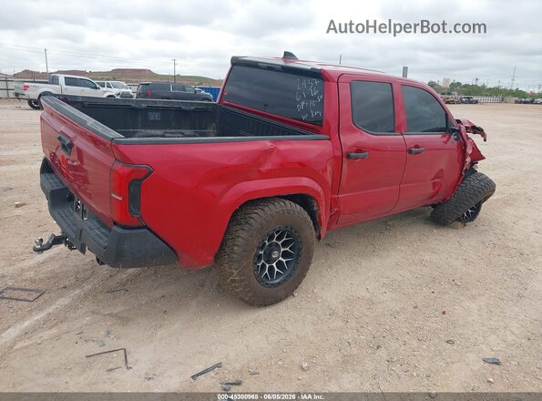 3TYKD5HN3TT042937 2026 TOYOTA TACOMA Красный Задняя правая четверть
