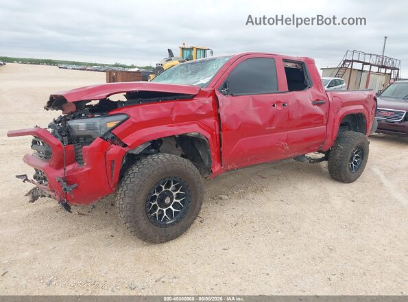 3TYKD5HN3TT042937 2026 TOYOTA TACOMA Красный Передняя левая четверть