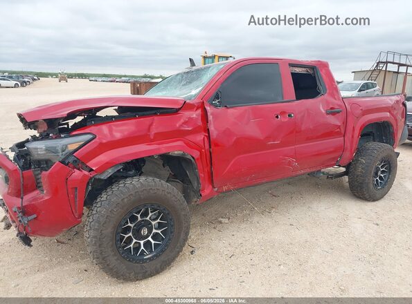 3TYKD5HN3TT042937 2026 TOYOTA TACOMA Красный Вид задней части салона