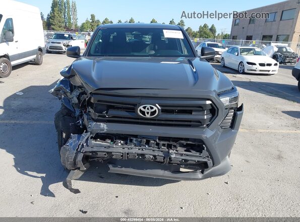 3TYKD5HN4RT001998 2024 TOYOTA TACOMA Gray Դիմացի տեսք