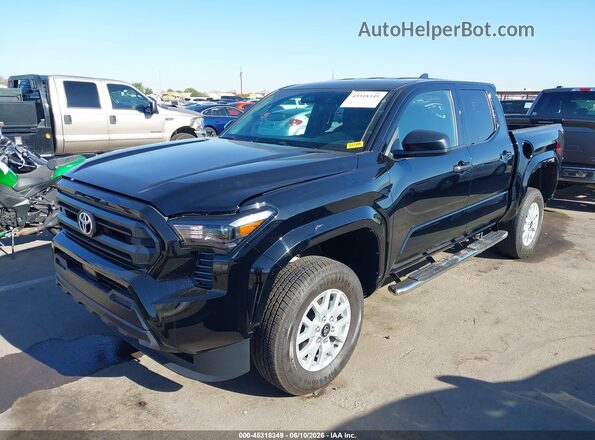 3TYKD5HN4ST022534 2025 TOYOTA TACOMA Black Առջևի ձախ երեք քառորդ տեսարան