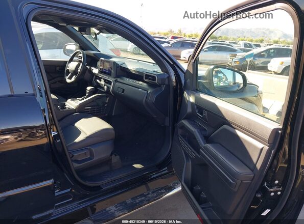 3TYKD5HN4ST022534 2025 TOYOTA TACOMA Black Սալոնի դիմացի տեսք