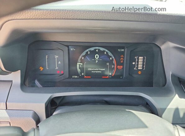 3TYKD5HN7ST035357 2025 TOYOTA TACOMA Black ხელსაწყოთა პანელის ხედი