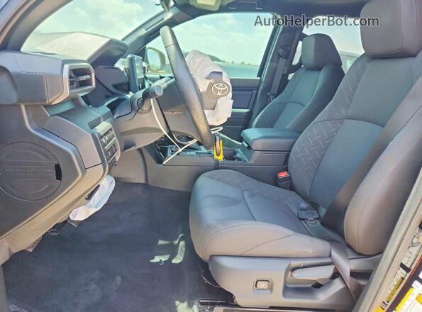 3TYKD5HN7ST035357 2025 TOYOTA TACOMA Black წინა სალონის ხედი