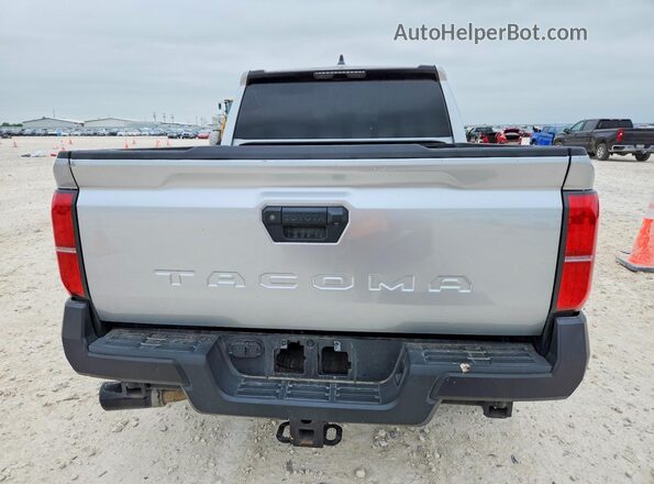3TYKD5HN8RT015158 2024 TOYOTA TACOMA Silver Rear view