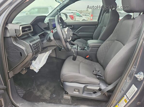 3TYKD5HN9ST020021 2025 TOYOTA TACOMA Серый Вид салона спереди