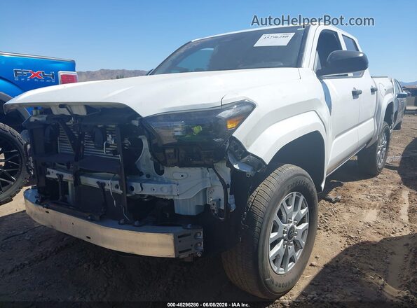 3TYKD5HN9ST021637 2025 TOYOTA TACOMA White Vista tres cuartos delantera izquierda