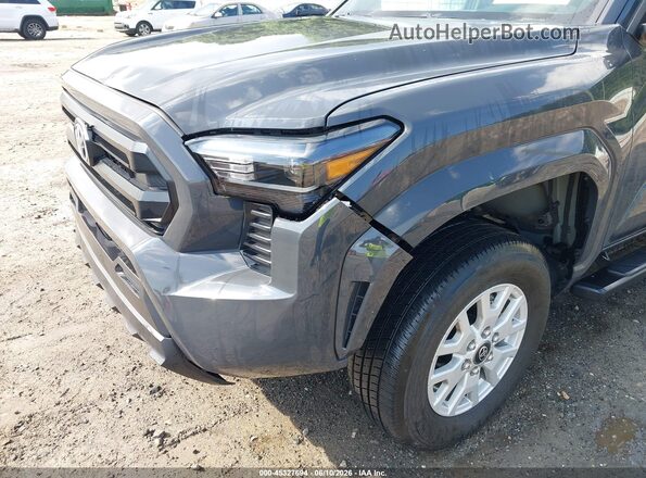 3TYKD5HN9ST026949 2025 TOYOTA TACOMA Gray Вид спереду