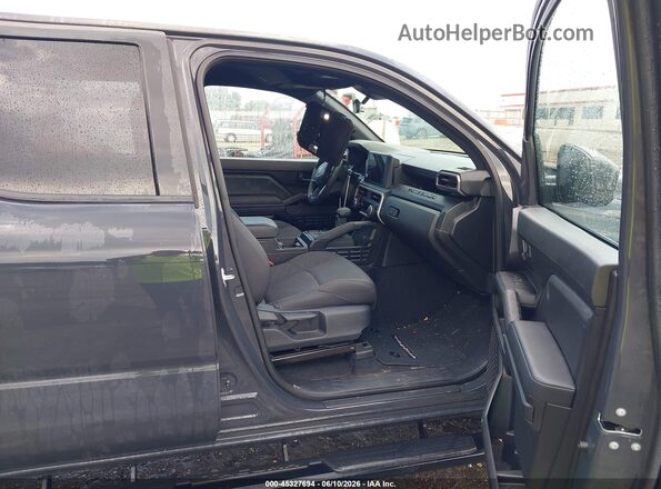 3TYKD5HN9ST026949 2025 TOYOTA TACOMA Gray Вид салону спереду