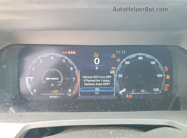 3TYLB5FNXRT001775 2024 TOYOTA TACOMA Blue Instrument cluster view