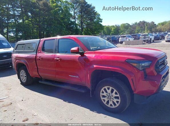 3TYLB5JN1RT024482 2024 TOYOTA TACOMA Red Rear interior view