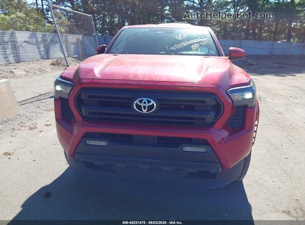 3TYLB5JN1RT024482 2024 TOYOTA TACOMA Red Instrument cluster view